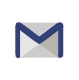 Gmail icon blue and white